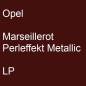 Preview: Opel, Marseillerot Perleffekt Metallic, LP.